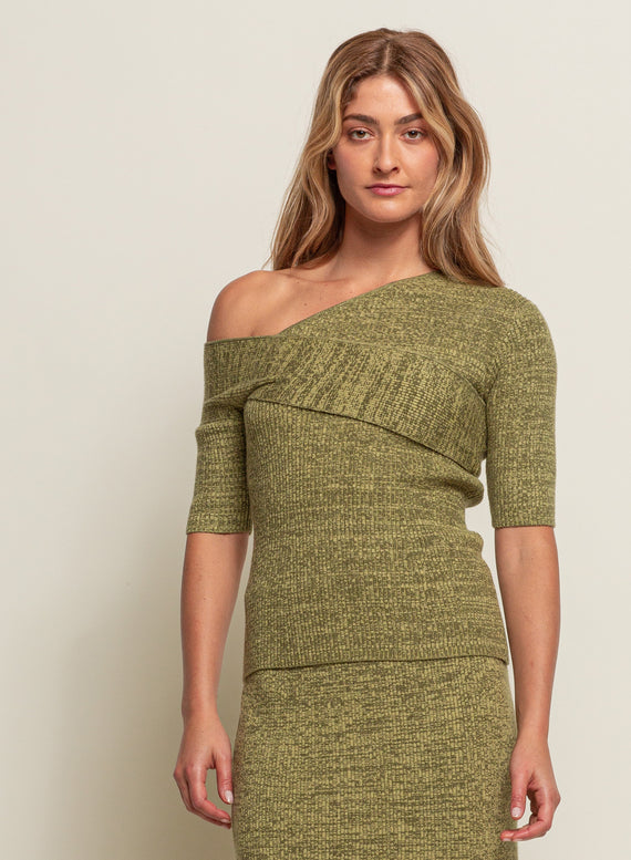 Asym Crossbody Top